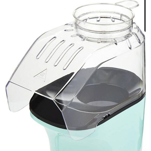 DASH Hot Air Popcorn Popper Maker with Measuring Cup - Aqua (16 Cups) - Picture 4 of 6